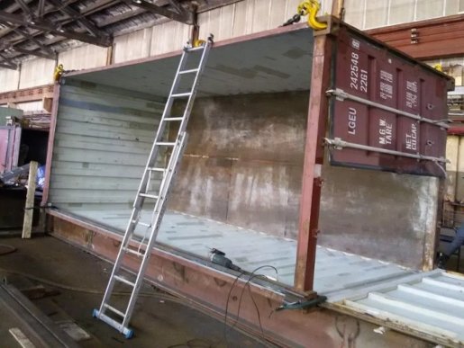 Ремонт сухогрузных и рефрижераторных контейнеров стоимость ремонта и где отремонтировать - Липецк