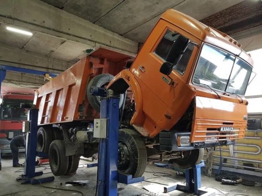 Ремонт самосвалов (кузов, ходовая, двигатель) стоимость ремонта и где отремонтировать - Липецк