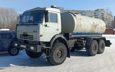 Цистерна-водовоз на базе Камаз - Липецк, заказать или взять в аренду