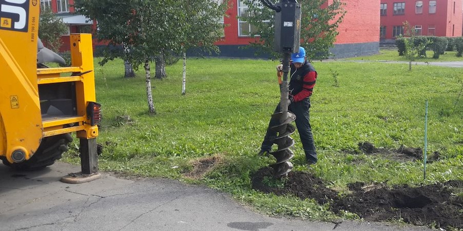 Услуги по бурению грунта под столбы и фундамент в Тербунах